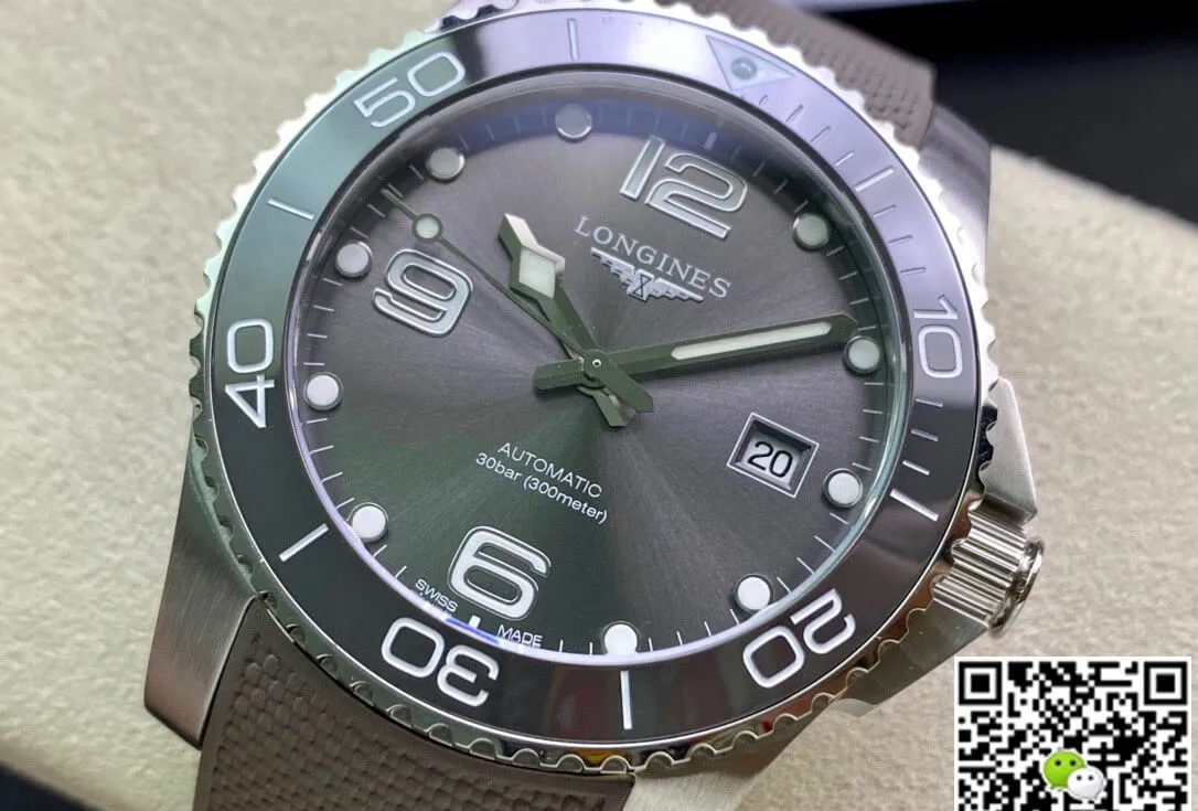 Longines Concas L3.781.4.76.9 ZF Factory 1:1 Best Edition Replica Watch Gray Strap